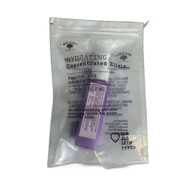 Bolero Beverly Hills Hydrating Concentrated Elixir Serum 1.7 Fl Oz Vitamin C - Picture 1 of 3